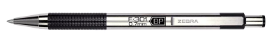 Zebra - F-301 Ballpoint Retractable Pen, Black Ink, Fine - 9 Pens - Fit2marts.com