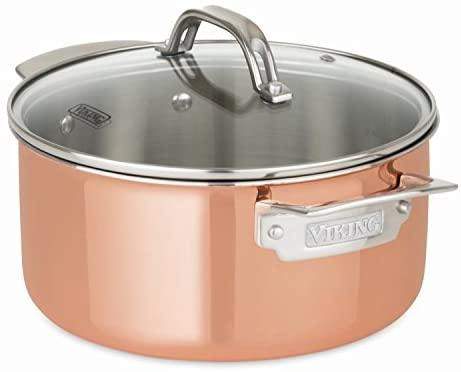 Viking 13-Piece Tri-Ply Copper Cookware Set - Fit2marts.com