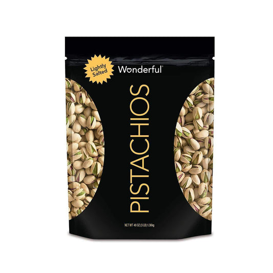 Wonderful Pistachios, Roasted Lightly Salted - Fit2marts.com
